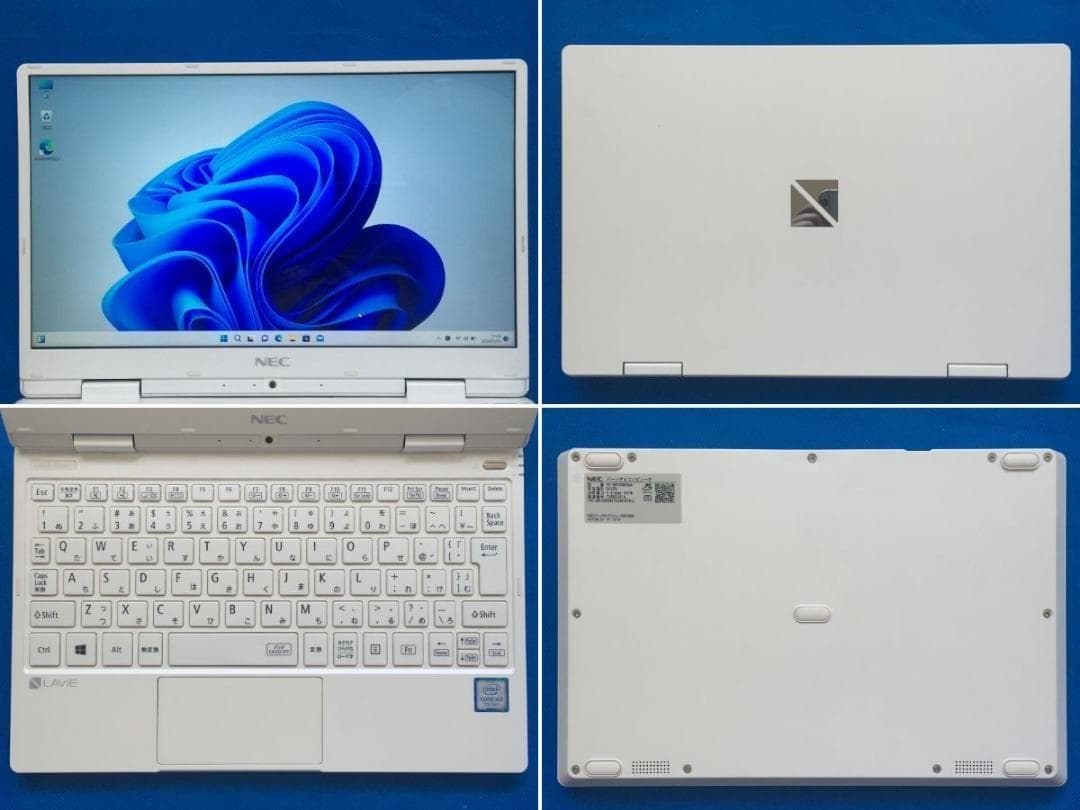 NEC PC-NM350K 12.5型高解像度 軽量コンパクト ノートパソコン
