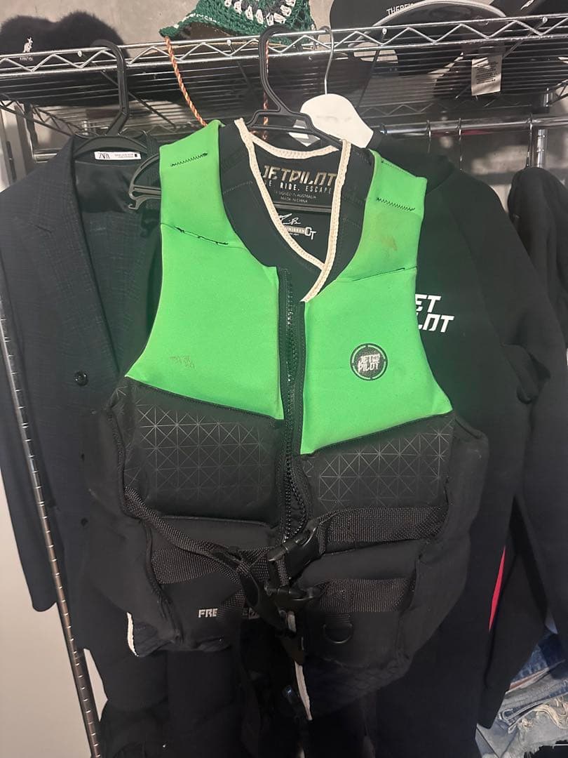 【総額6万程】JETPILOT ロングツアーコート　Lサイズ　ライジャケ付