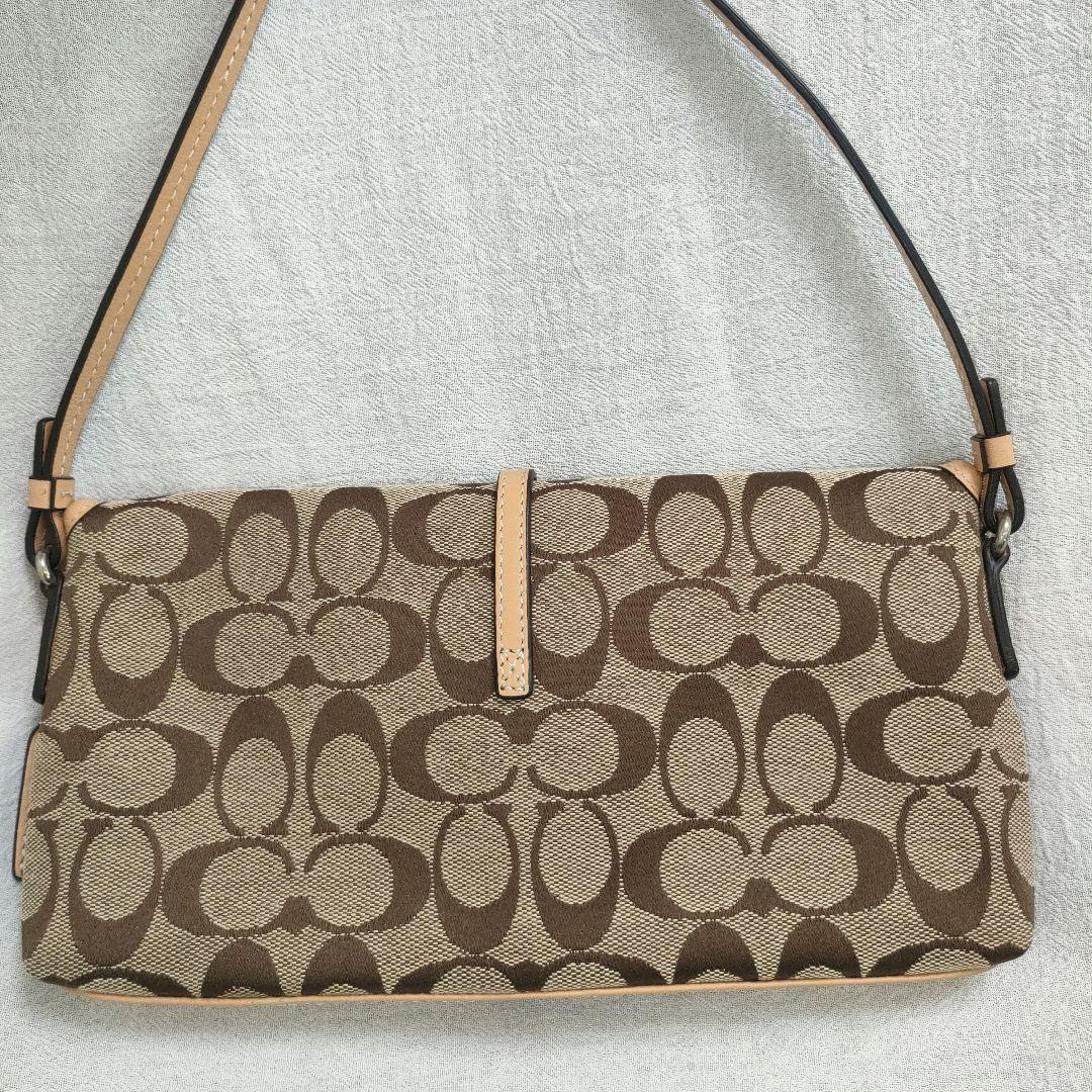 COACH コーチ アクセサリーポーチ ワンショルダー シグネチャー 6348