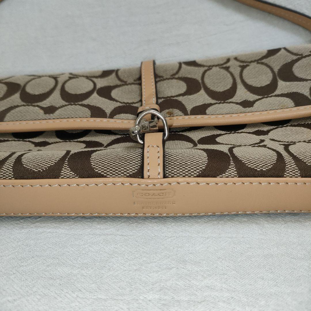 COACH コーチ アクセサリーポーチ ワンショルダー シグネチャー 6348
