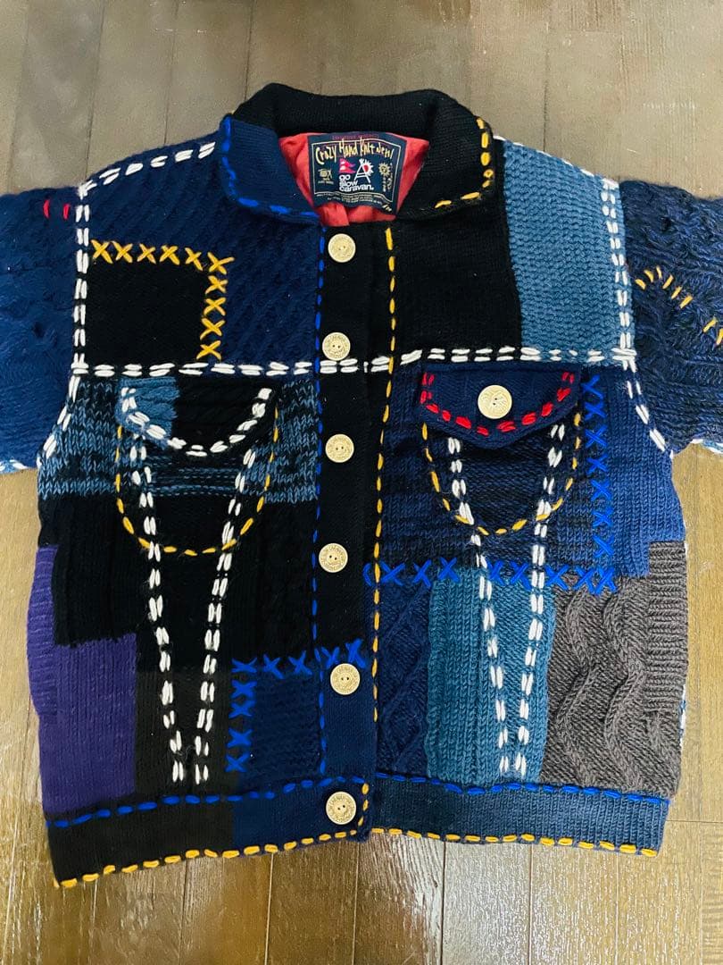 Go slow caravan プルオーバーニット　Lサイズ　メンズ