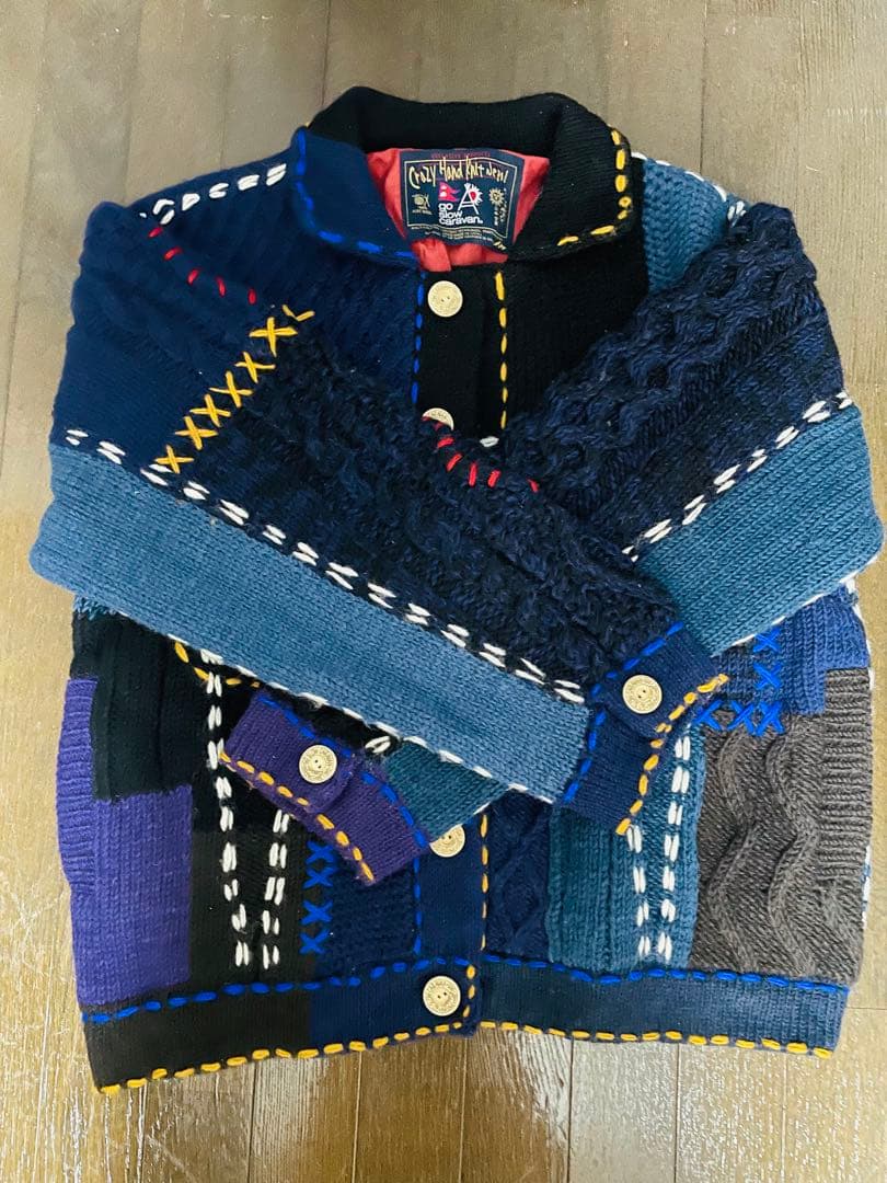 Go slow caravan プルオーバーニット　Lサイズ　メンズ