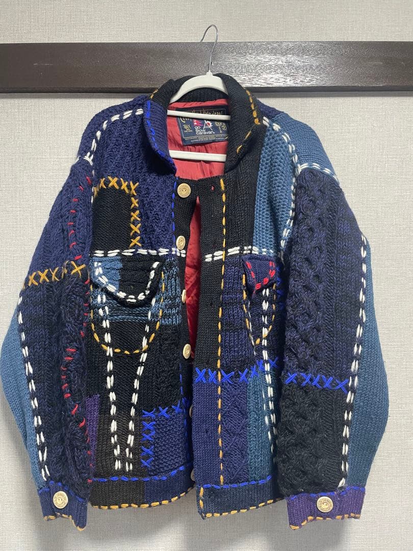 Go slow caravan プルオーバーニット　Lサイズ　メンズ