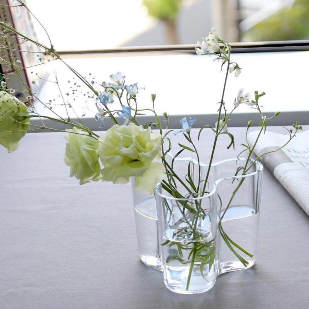 イッタラ　アルヴァ・アアルト　120mm  花瓶　フラワーベース