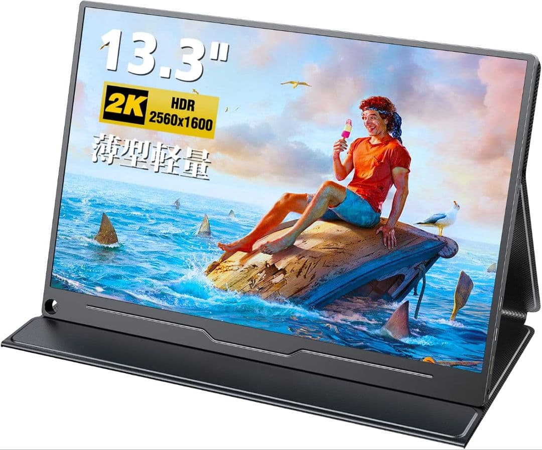 モバイルモニター 13.3インチ 16:10 2K 2560×1600 VESA