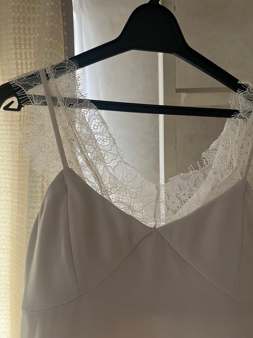 アニュアンス anuans レーストリムカップインキャミソール　IVORY M