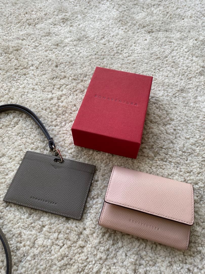 BONAVENTURA ボナベンチュラ 名刺入れ・カードホルダー 2点セット