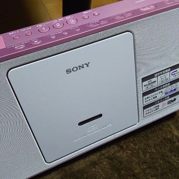 ポータブルプレーヤー CD-RW