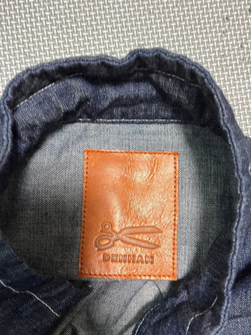 DENHAM ハーフジップ　プルオーバー