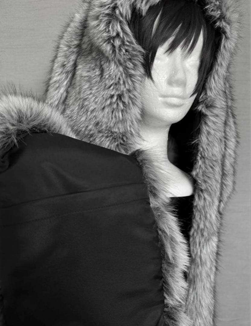 gibous×dependoll うさ耳ファーマフラー