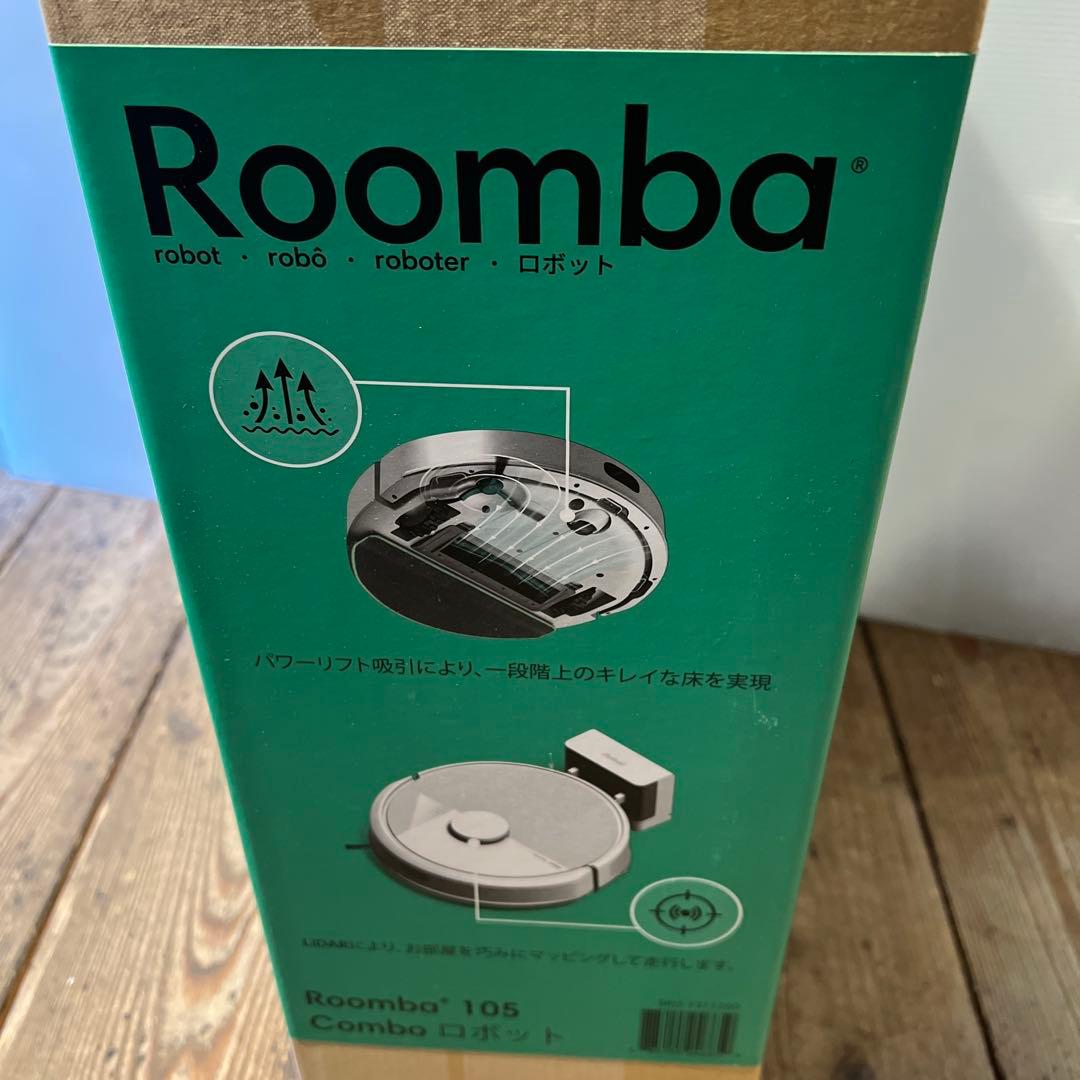 新品未使用品Roomba 105 Combo ロボット掃除機　保証書付き