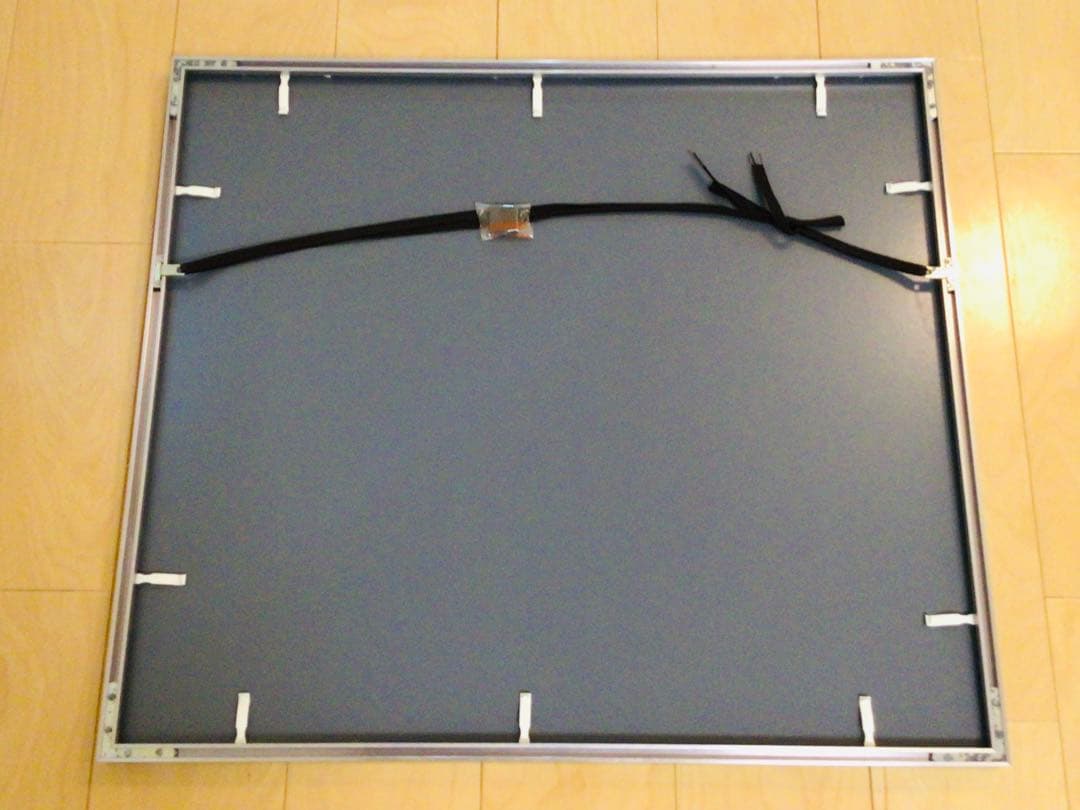 真作保証 神下雄吉 リトグラフ ヴィルフランシュの椰子 美品 額装つき