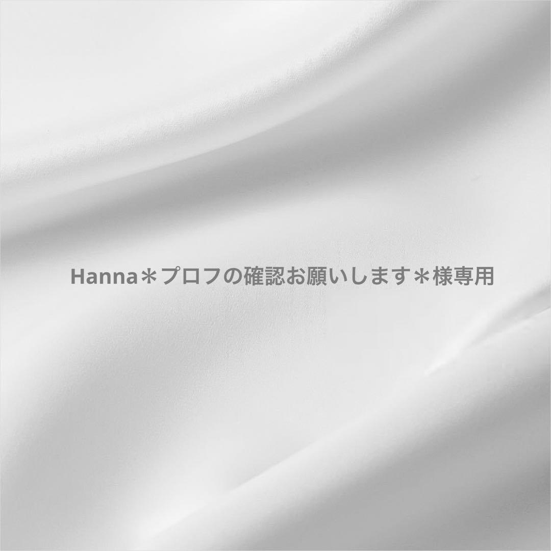 Hanna＊プロフの確認お願いします＊