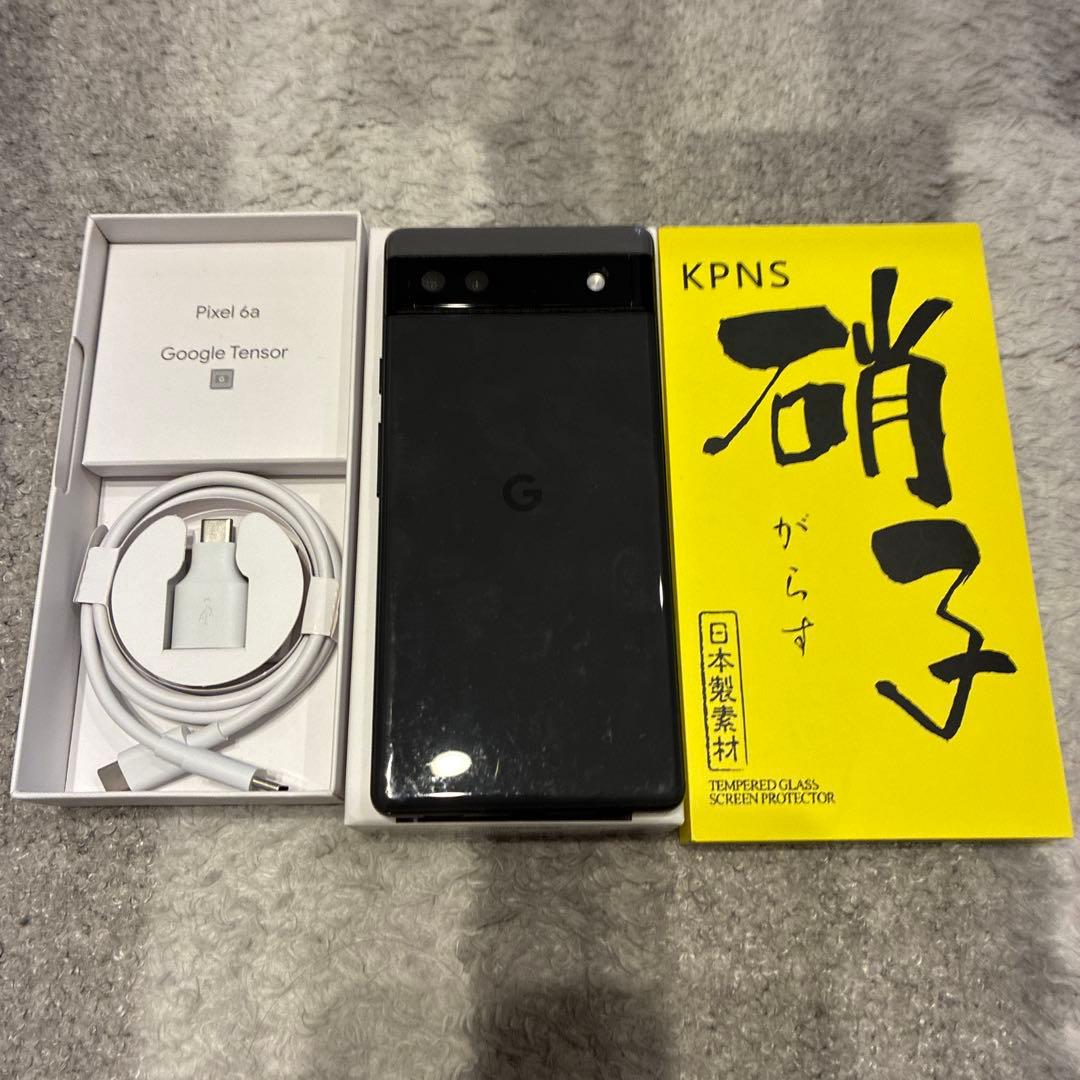 【付属品有り】Google Pixel 6a チャコール