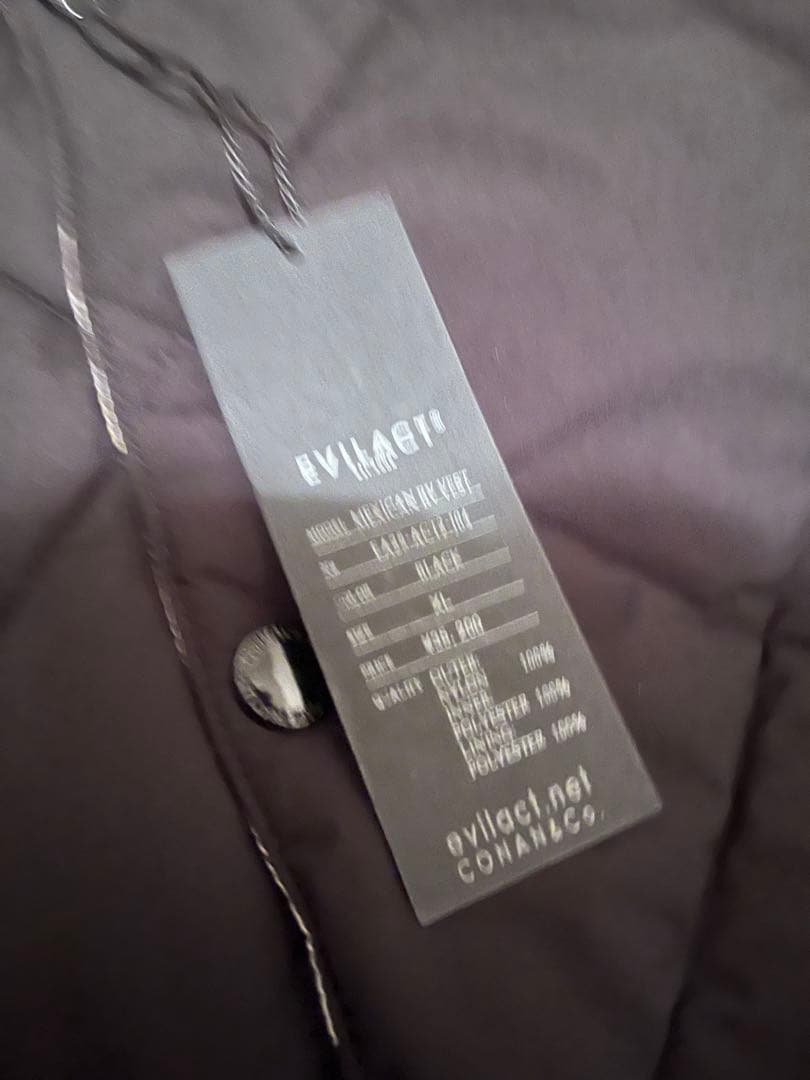 トップス EVILACT MEXICAN RV VEST black