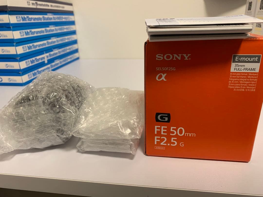 美品　SONY FE 50mm F2.5 G SEL50F25G 単焦点レンズ