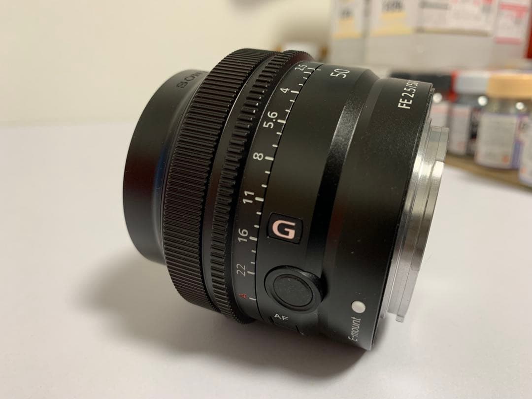 美品　SONY FE 50mm F2.5 G SEL50F25G 単焦点レンズ
