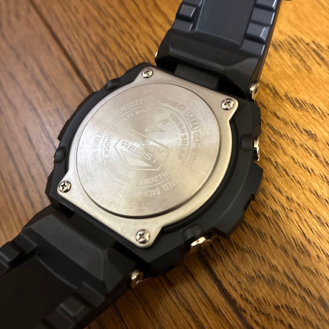 み*く様 G-SHOCK 腕時計 ゴールド GST-W100G-1AJF 電波ソ
