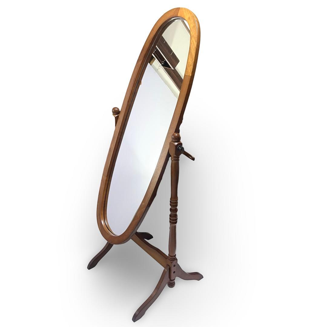 ヴィンテージ✨アンティーク 全身鏡 姿見 スタンドミラー