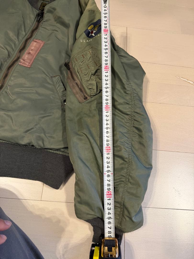 バズリクソンズ MA-1 サイズL MIL-J-8279 美品 最初期モデル