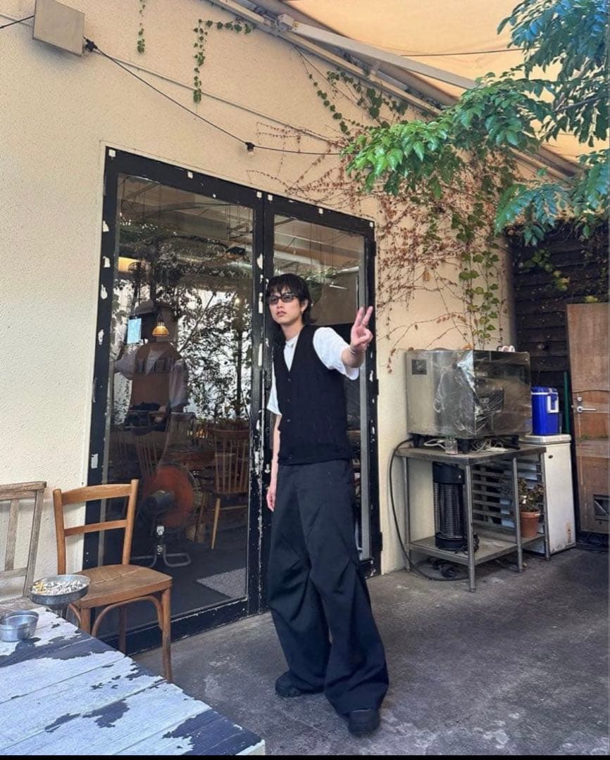 COMMON/DIVISOR 変形ワイドパンツ