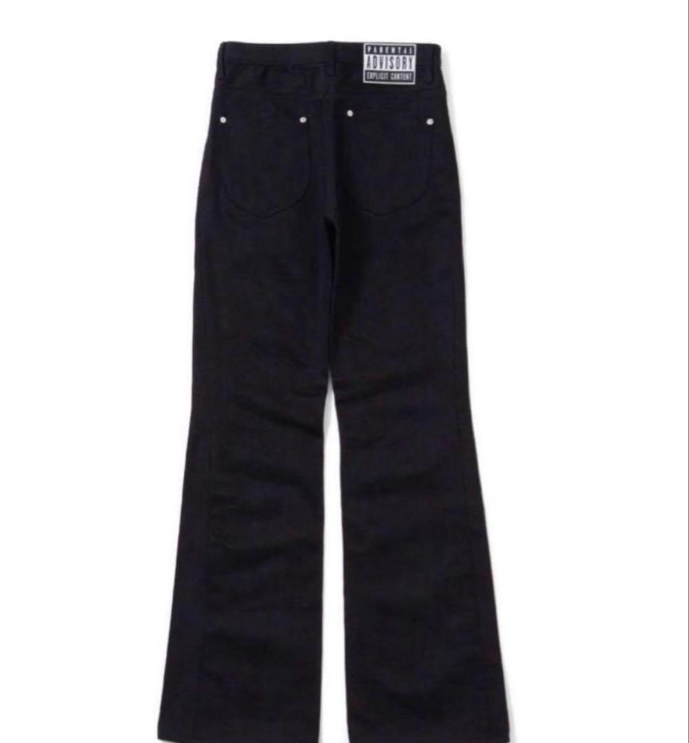 straightline ブラックデニムパンツ　MIKADO着用