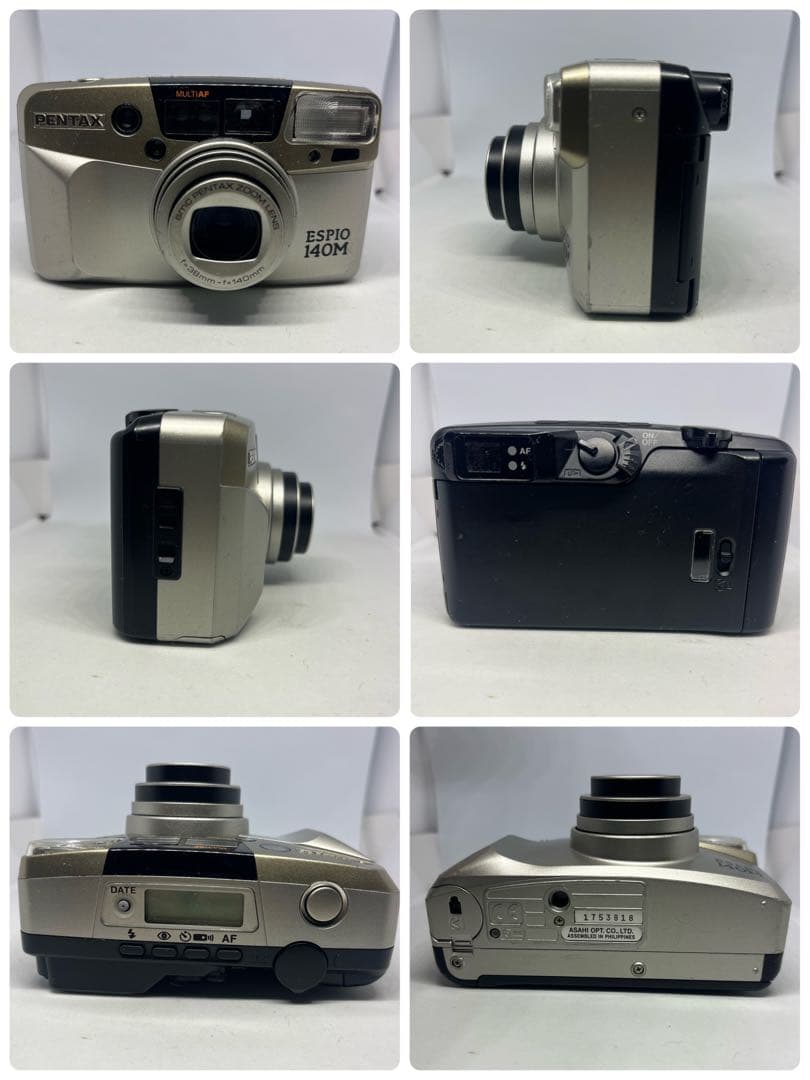 コンパクトフィルムカメラ　7台セット　通電確認済　一部ジャンク品も有　その①