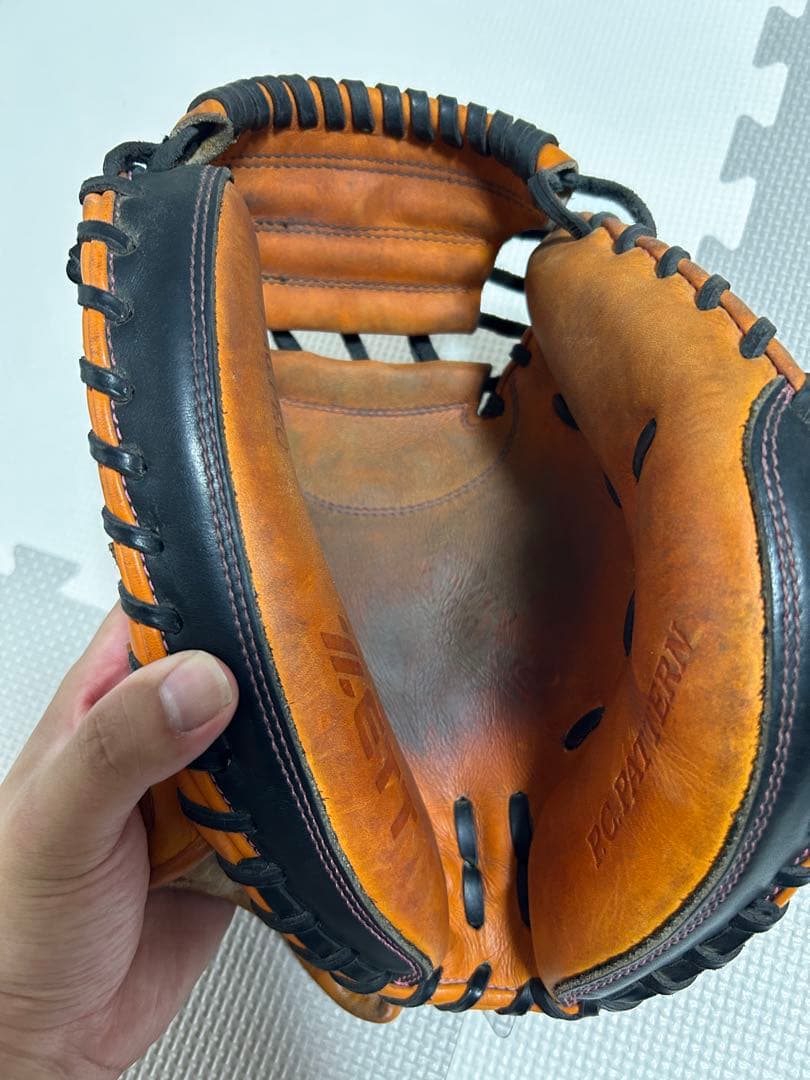 【オーダー/刺繍入】ZETT プロステイタス 軟式キャッチャーミット 捕手用