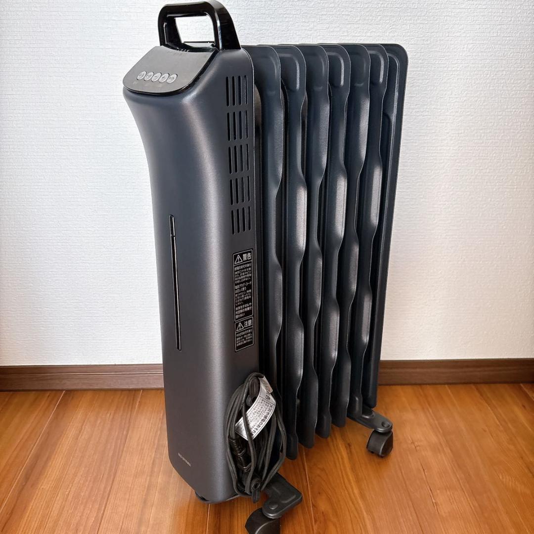 アイリスオーヤマ ヒーター オイルヒーター IWHD-1208M-B