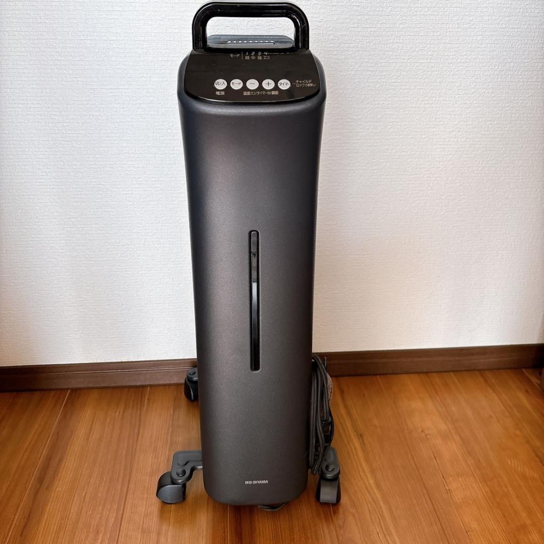 アイリスオーヤマ ヒーター オイルヒーター IWHD-1208M-B