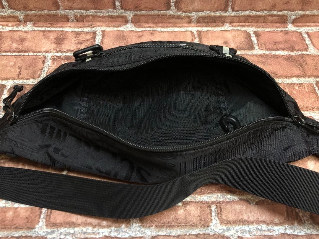 SUPREME 19SS 総柄 ボックスロゴ ウエストバッグ 6840