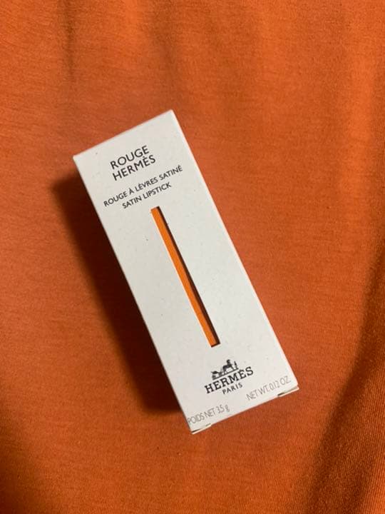 ルージュ　エルメス 33 オランジュ・ボワット サテン