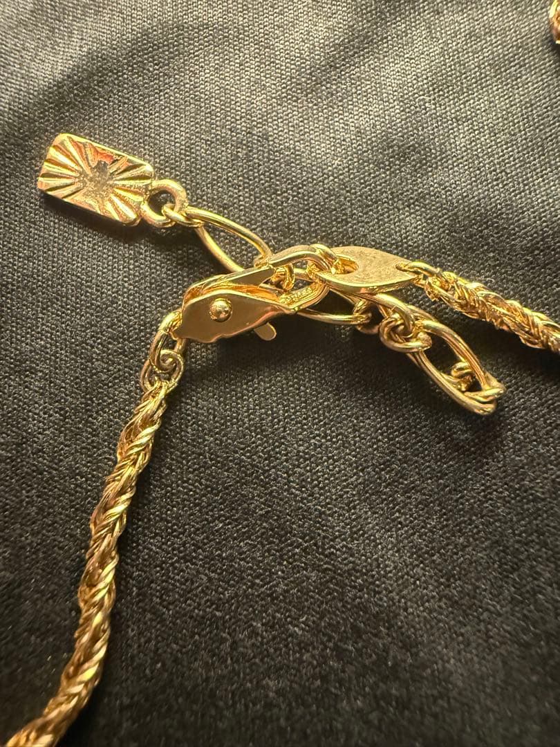 イヴ・サンローラン ○◇ ゴールド ヴィンテージネックレス