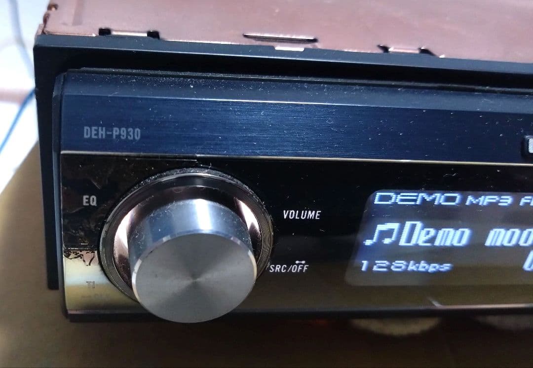 カロッツェリア　DEH-P930　カーオーディオ リモコン付き