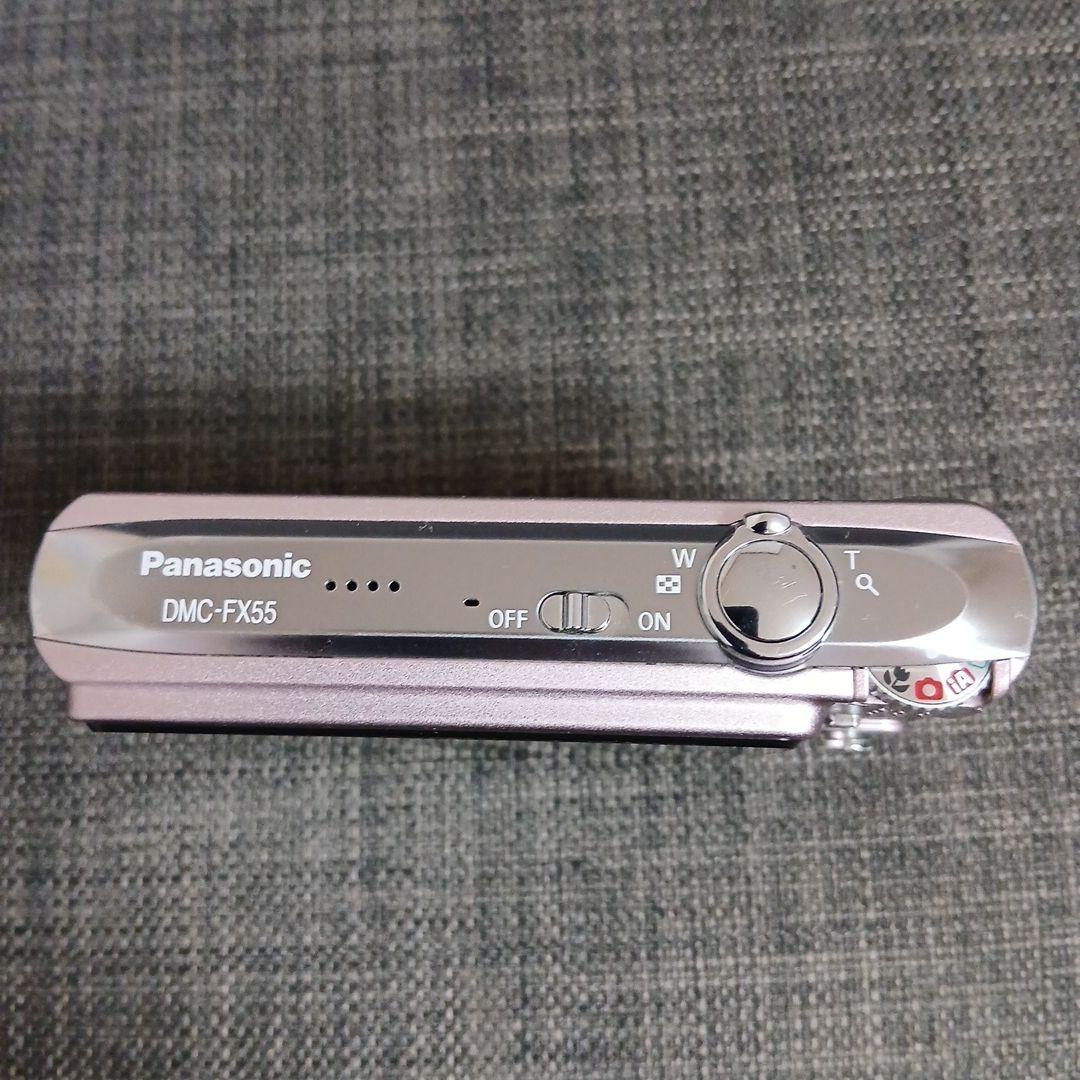 【動作確認済み】LUMIX DMC-FX55 ピンク 充電器・バッテリー付き