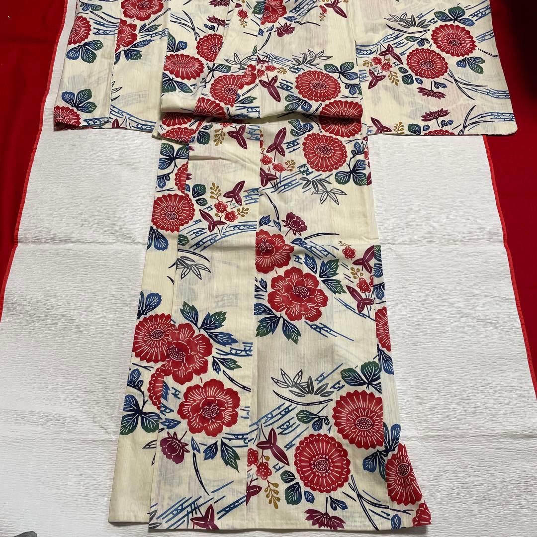 源氏物語？紅型柄　浴衣