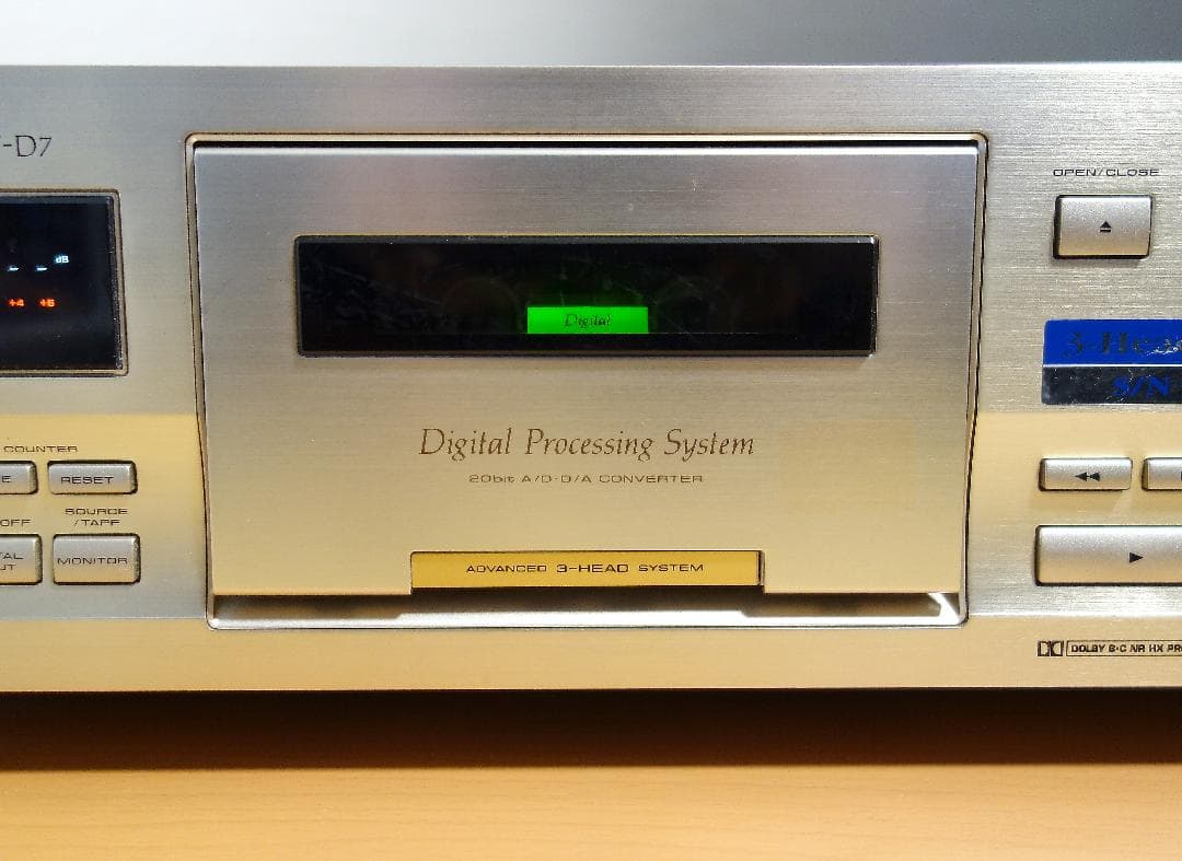 【状態優良・完動品】Pioneer T-D7 カセットデッキ【高音質】