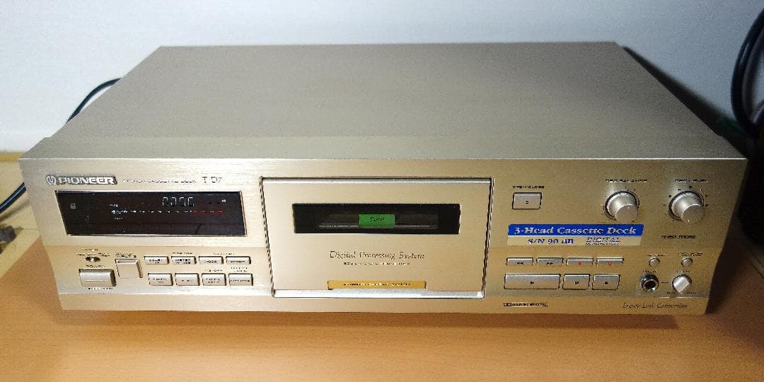 【状態優良・完動品】Pioneer T-D7 カセットデッキ【高音質】