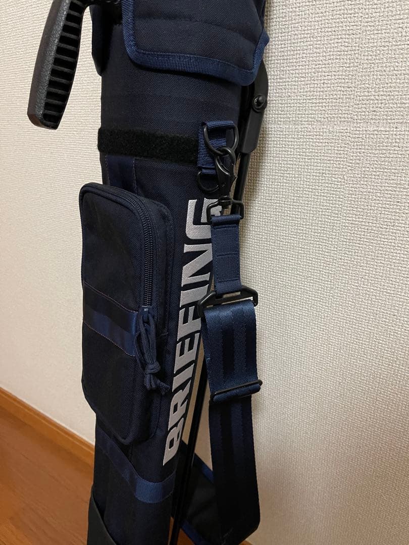 BRIEFING スタンド付きキャディバッグ ネイビー