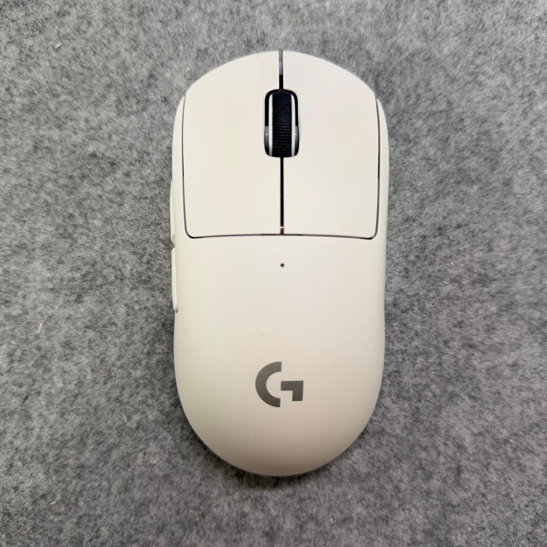 Logicool PRO X Superlight ホワイト + 充電スタンド