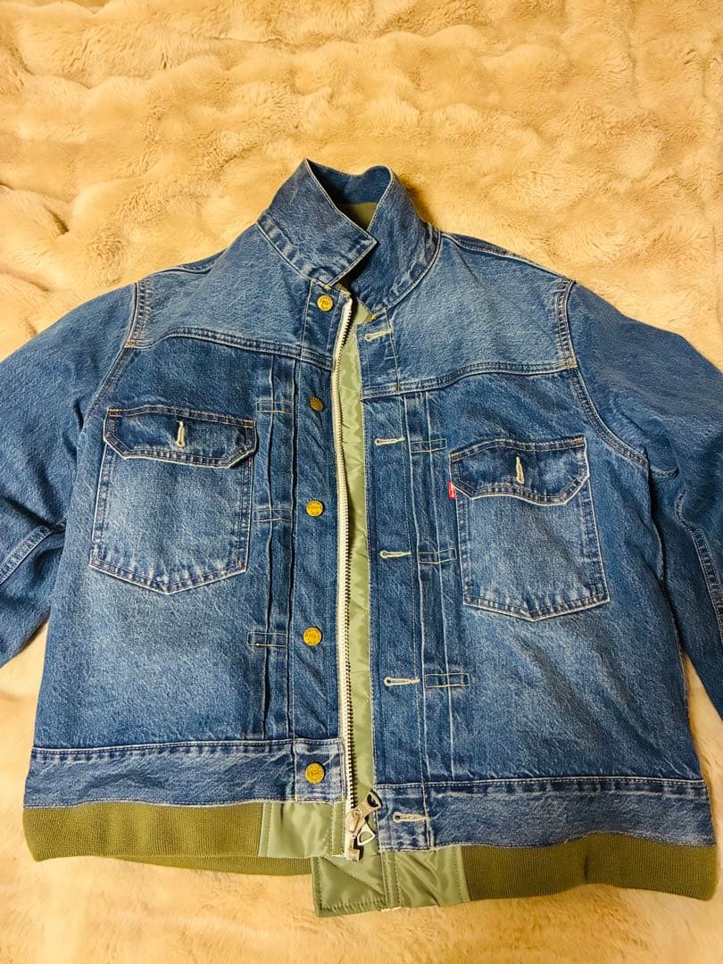 ジャケット・アウター sacai LEVI'S Nylon Reversible Blouson