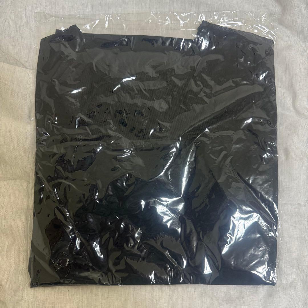 イデアルーチェ　シアーカットソー　ブラック