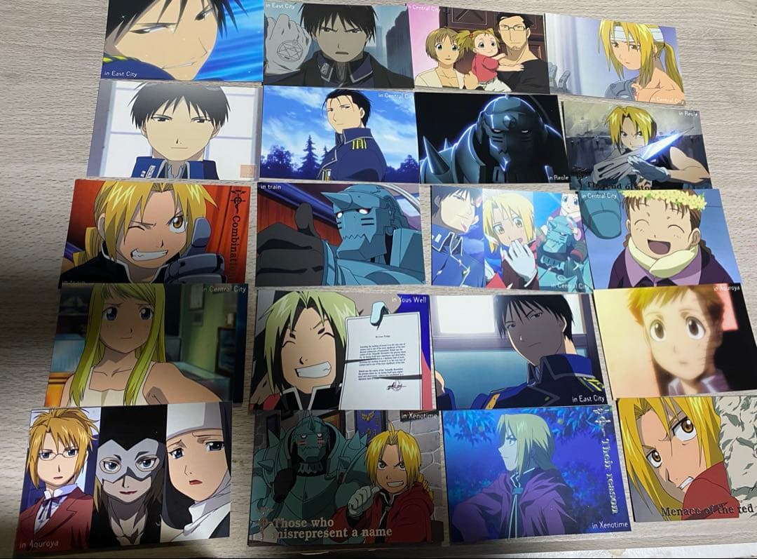 成*瀬様 希少レア　鋼の錬金術師　フォトコレクション　まとめ売り173枚　カード