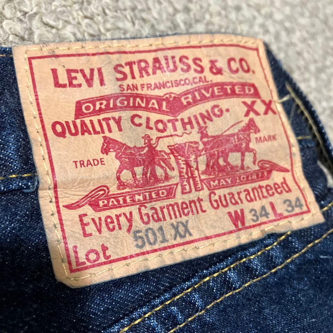 リーバイス５０１XX LVC 復刻 濃紺　W34L34