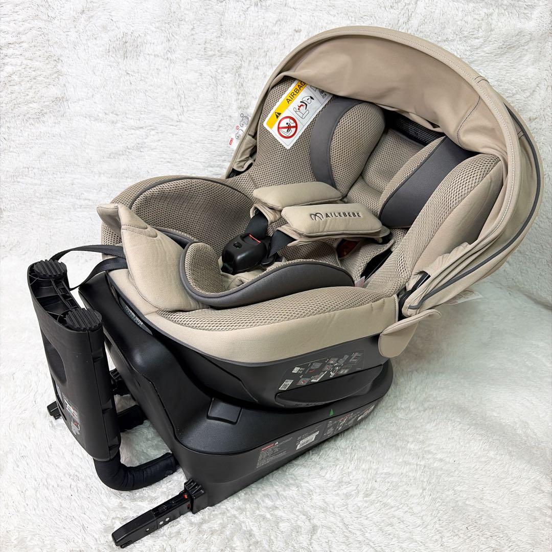 人気カラー✨ エールベベ クルット5i グランス ISOFIX 360°回転