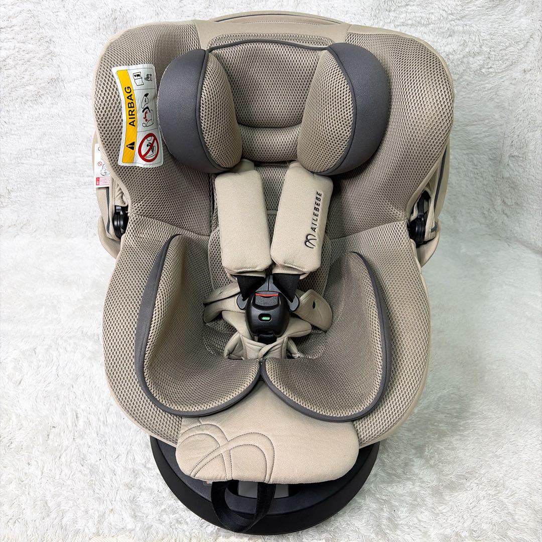 人気カラー✨ エールベベ クルット5i グランス ISOFIX 360°回転