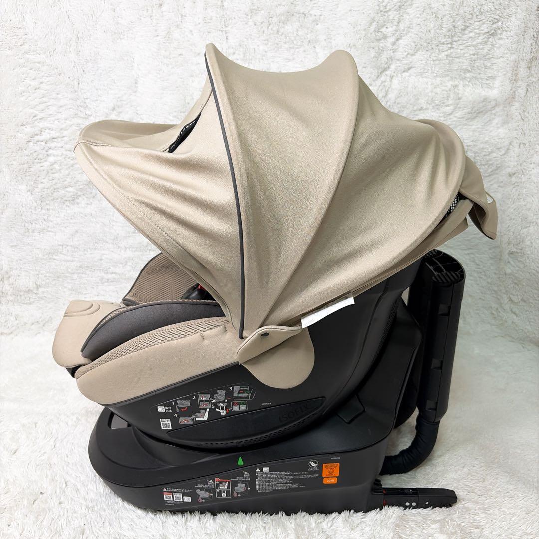 人気カラー✨ エールベベ クルット5i グランス ISOFIX 360°回転