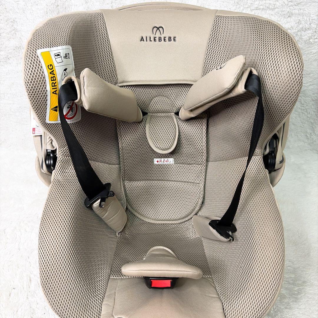 人気カラー✨ エールベベ クルット5i グランス ISOFIX 360°回転