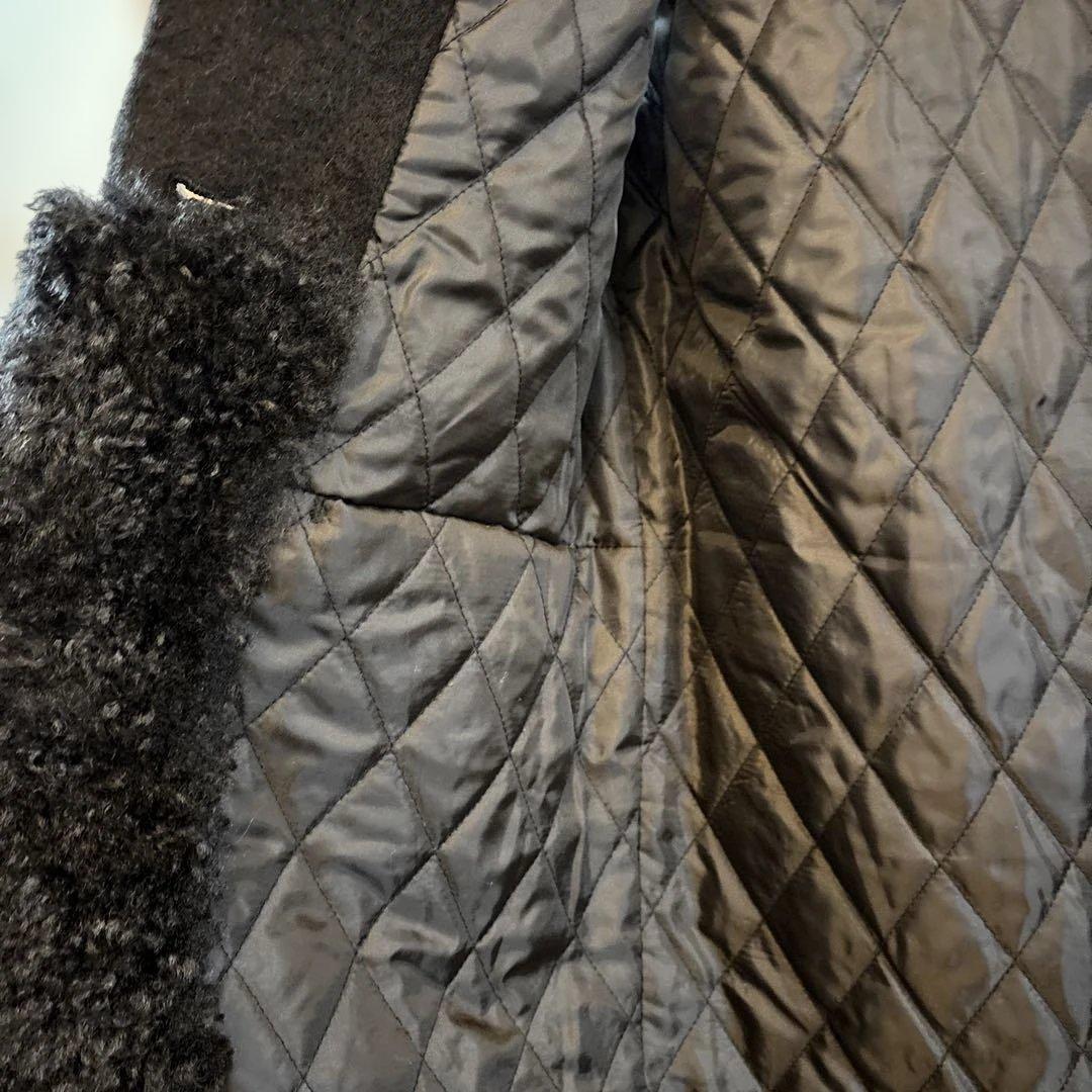 Gypsohila Wool Mohair Teddy Vest 黒freee