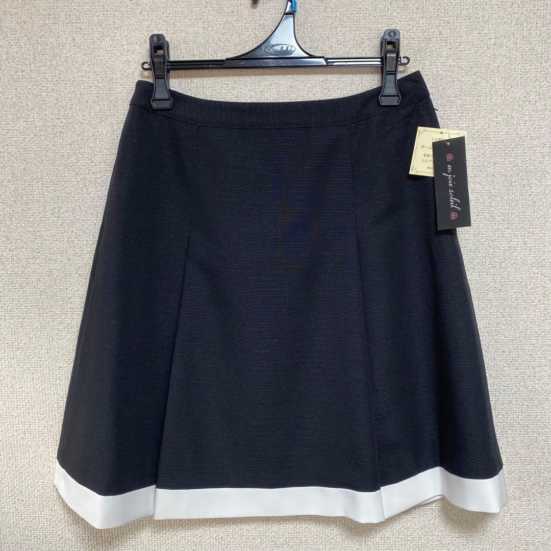 【新品タグ付き】アンジョア 事務服 13号 ジャケット プリーツスカート セット